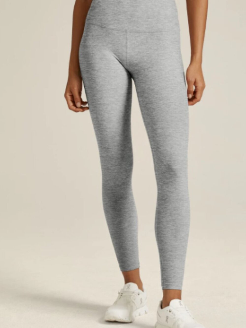 Spacedye™ Caught In The Midi High Waisted Legging - Silver Mist - S